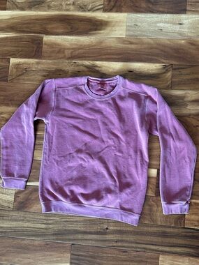 Comfort Colors Crewneck Sweatshirt in Dusty Pink size Small